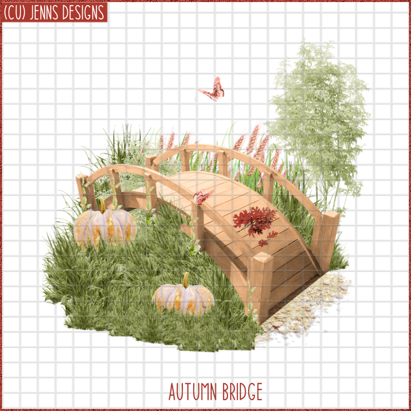 Autumn Bridge - Click Image to Close