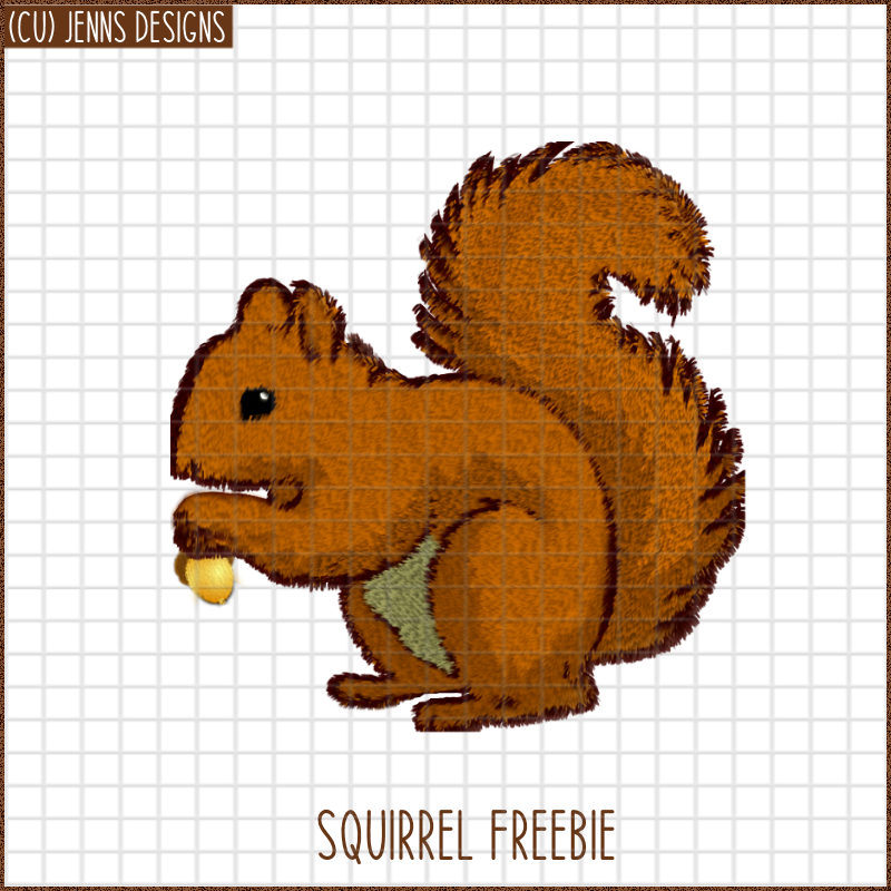 Squirrel Freebie - Click Image to Close